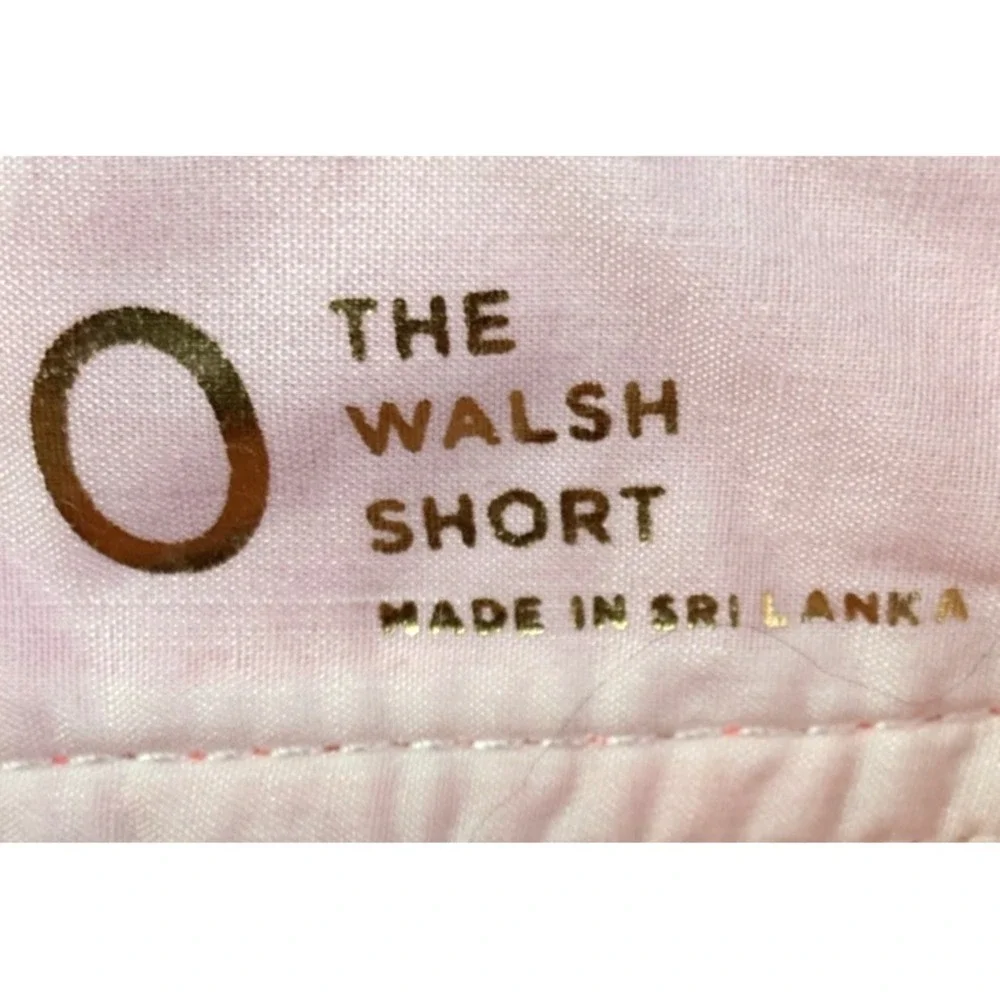 Lilly Pulitzer Shorts Womens Size 0 The Walsh Short Pink Low Rise Resort Preppy